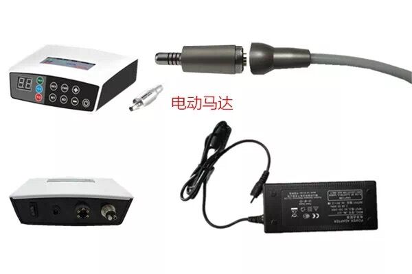 Electric Micromotor (brushless) with LED